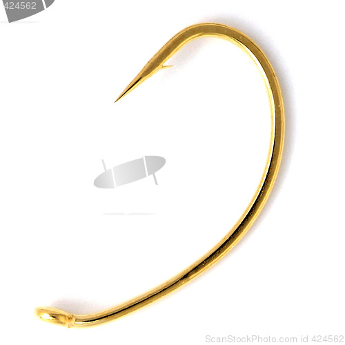 Image of golden fishhook