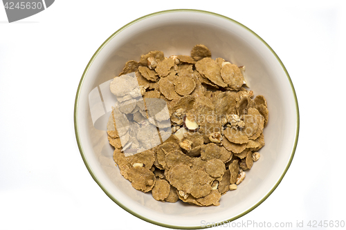 Image of Cereal bowl on white