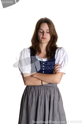 Image of woman in dirndl