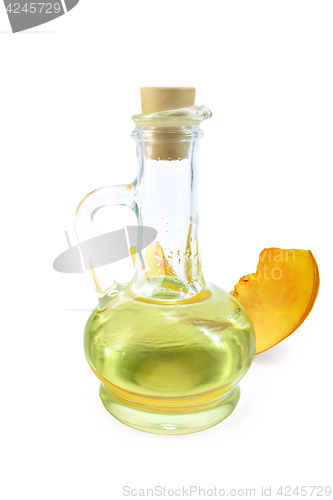 Image of Oil pumpkin in decanter