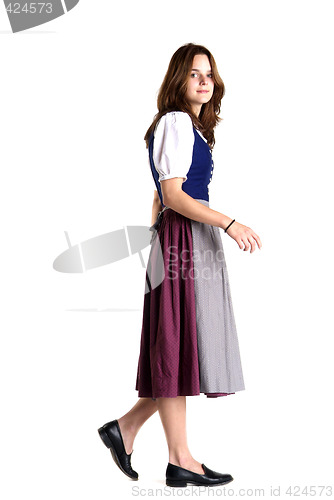 Image of woman in dirndl