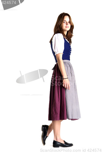 Image of woman in dirndl