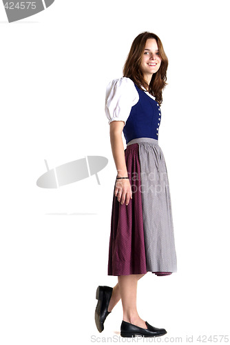 Image of woman in dirndl