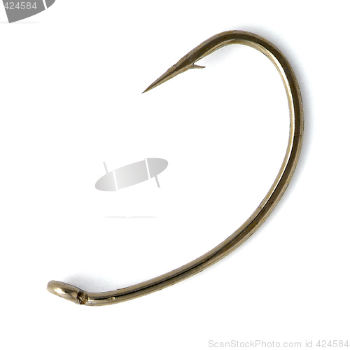 Image of golden fishhook