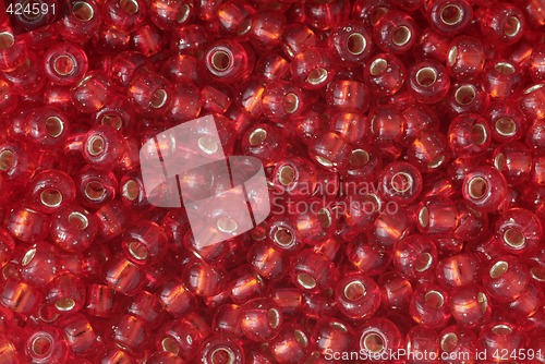 Image of red pearls