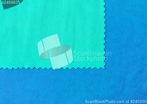 Image of Green And Blue Textile Background