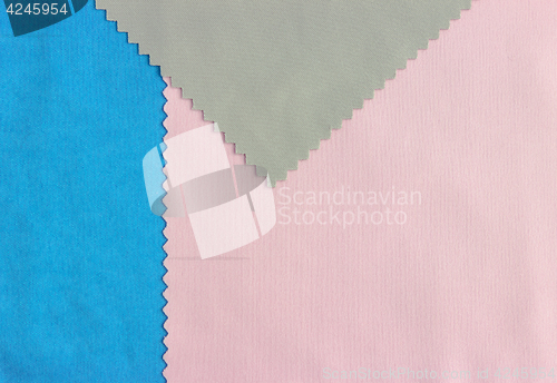 Image of Colored Fabric Texture Background