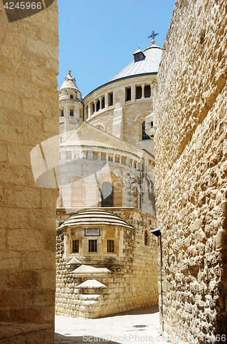 Image of Dormition Abbey on the Mount Zion
