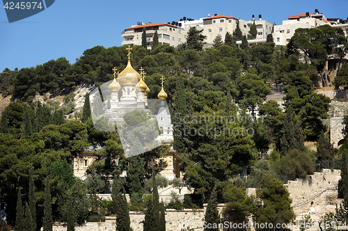 Image of idron Valley and the Mount of Olives