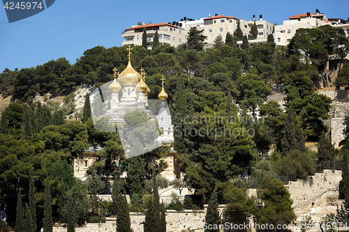 Image of idron Valley and the Mount of Olives