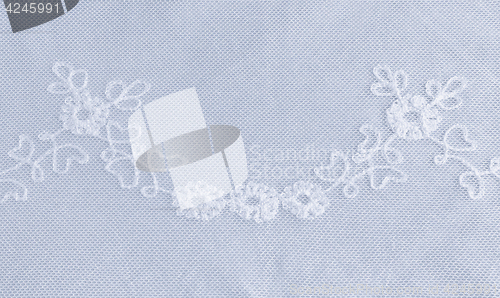 Image of Fragment Of A Floral Lace Background