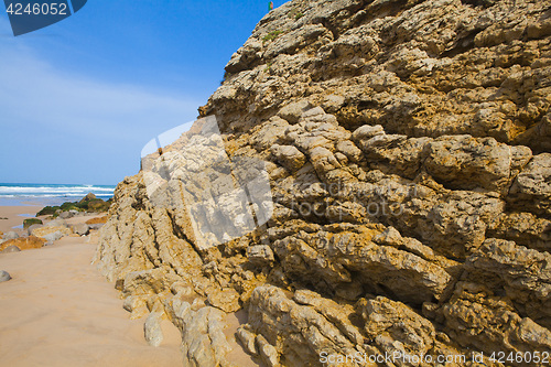Image of The rocky coast seen in Portugal Sintra