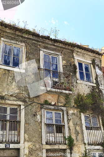 Image of Old building in Lisbon, Portugal