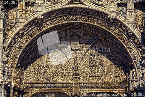 Image of Lisbon - detail Jeronimos Monastery 