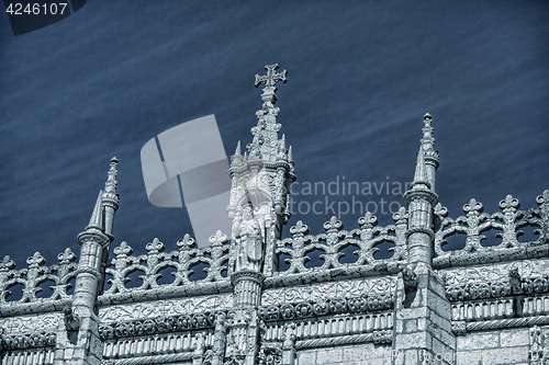 Image of Lisbon - detail Jeronimos Monastery 