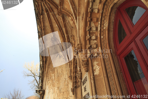 Image of Architecture details of the monastery or hieronymites