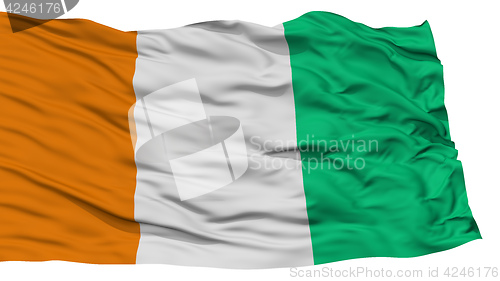 Image of Isolated Cote dIvoire Flag