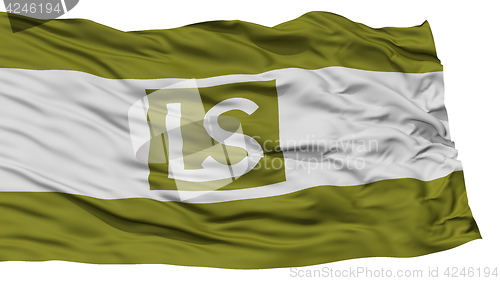 Image of Isolated Lees Summit City Flag, United States of America