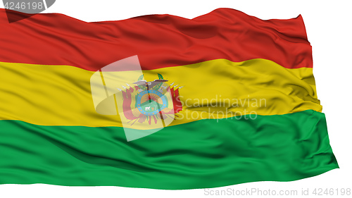 Image of Isolated Bolivia Flag