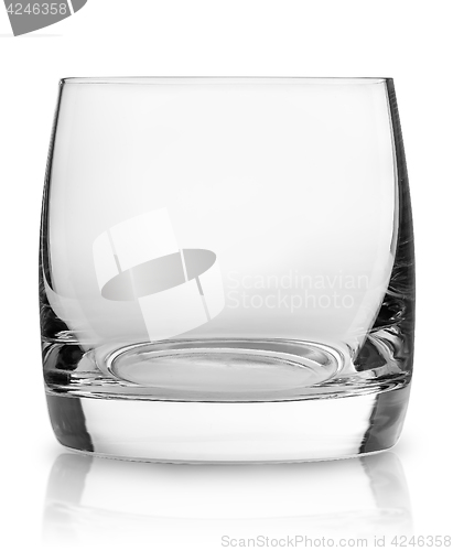 Image of In front small glass vertically