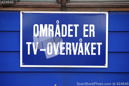 Image of Norwegian sign