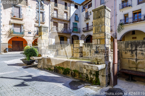 Image of Source of the square of the village, in Talarn Spain