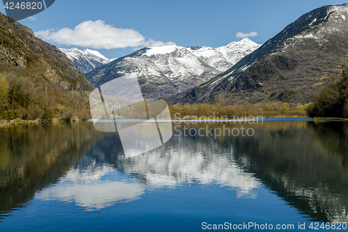 Image of Cardet reservoir, in the Vall de Boi