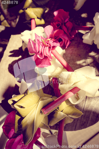 Image of Polynesian flower necklace