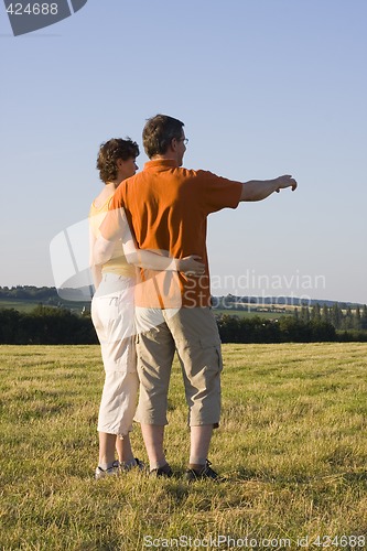 Image of Couple in a meadow