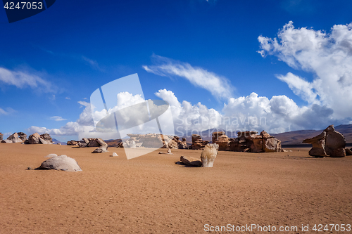 Image of Siloli desert in sud Lipez reserva, Bolivia