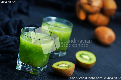 Image of kiwi smoothie