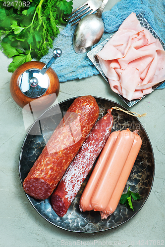 Image of sausages