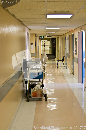 Image of hospital hallway