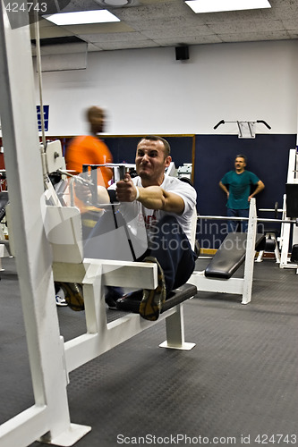 Image of fitness gym training