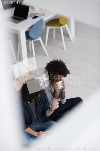 Image of Relaxing in new house