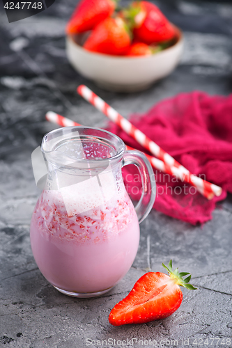 Image of strawberry drink