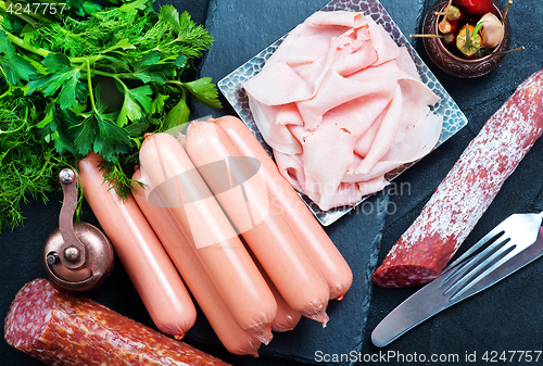 Image of sausages