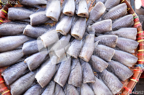 Image of Sea food market in Maeklong Railway Market