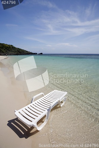 Image of Tropical Beach Scene