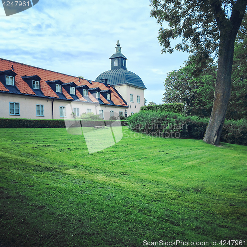 Image of Hasselby Slott, a historic mansion in Stockholm