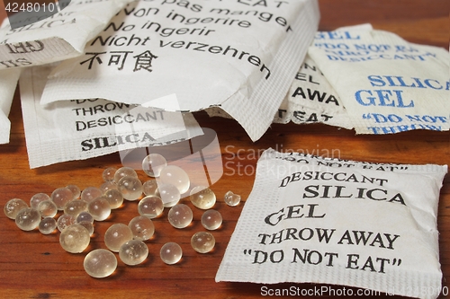 Image of Dessicant, silica gel