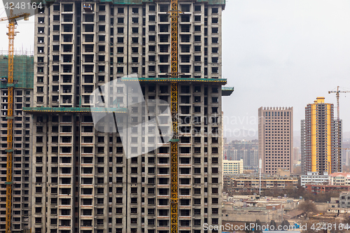 Image of Large residental building in development