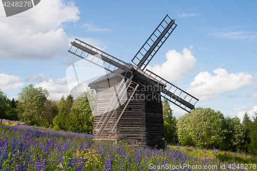 Image of ancient windmill