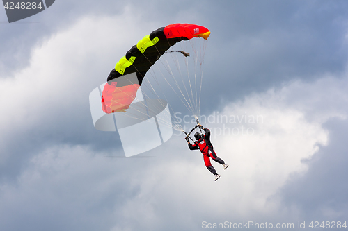 Image of parachutist