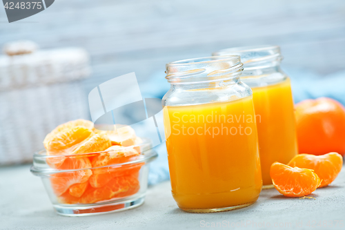 Image of tangerines juice