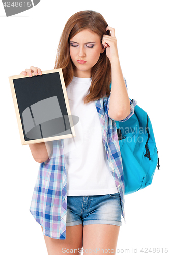 Image of Student teen girl 