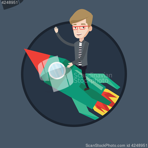 Image of Business start up vector illustration.