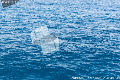 Image of sea or ocean blue water surface