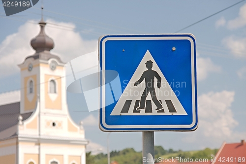 Image of Pedestrian Crossing Sign