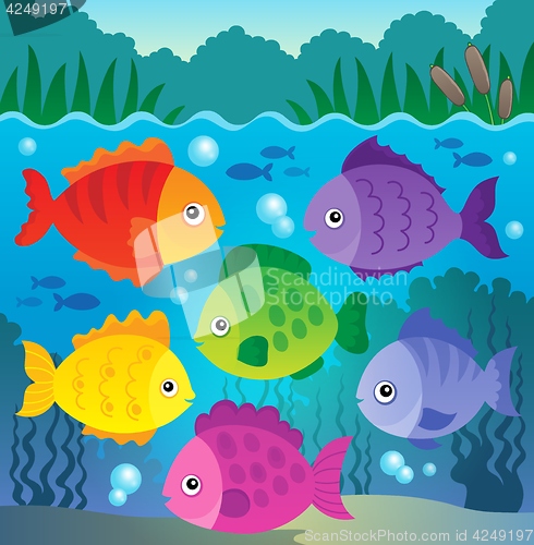 Image of Stylized fishes theme image 9